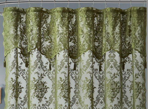 Warm Home Designs close-up of English Rose lace pattern highlights delicate craftsmanship and vintage charm