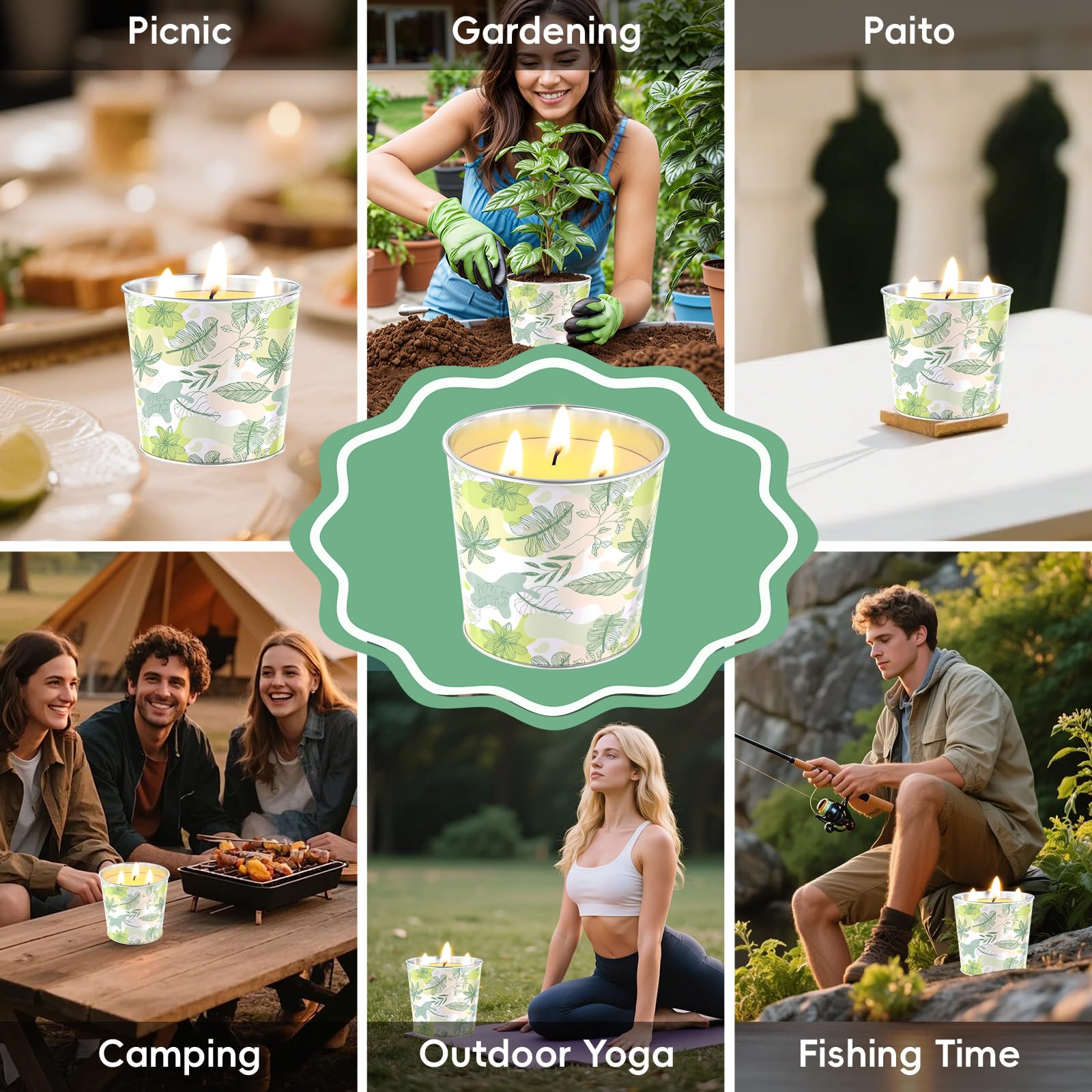 WarmEmbrace 2-pack 20oz candles bring long-lasting ambiance and practical design.