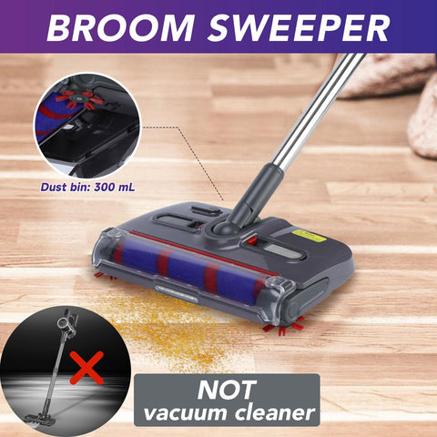 WarmWink LED lights illuminate dark areas for easier under-furniture cleaning.
