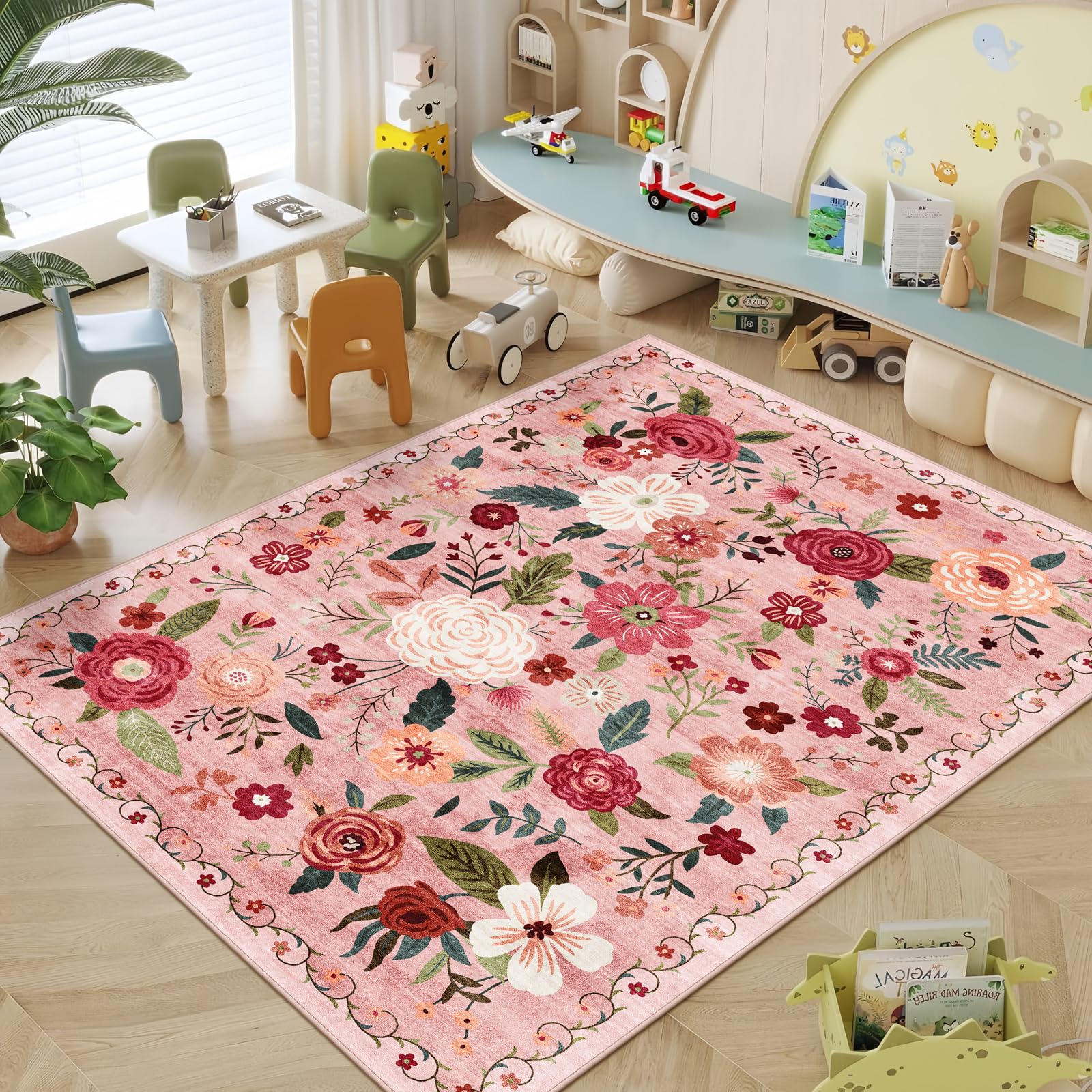 WARMYS rug ideal for kids’ playroom with soft, safe surface.