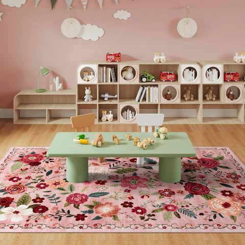 WARMYS machine-washable rug simplifies routine cleaning