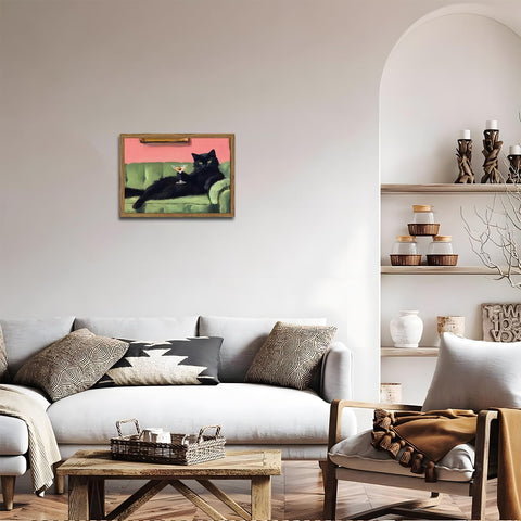 WARTHZ Ready-to-hang wall art for quick stylish setup.