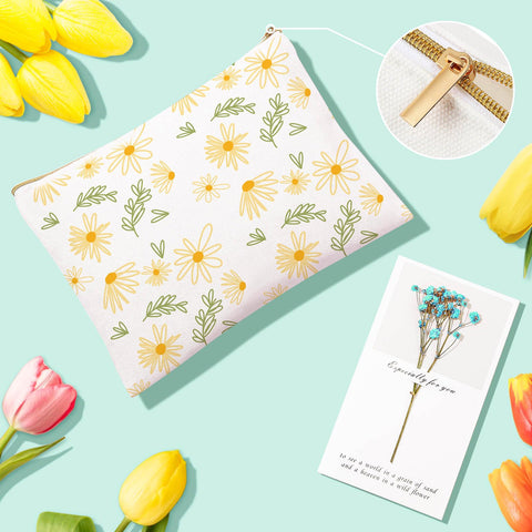 Wasocol cosmetic bag offers chic storage for self-care essentials.