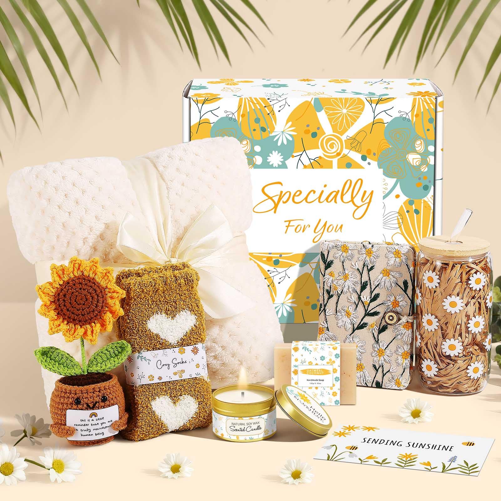 Wasocol spa gift sets bundle, perfect for relaxing self-care and mood lift.