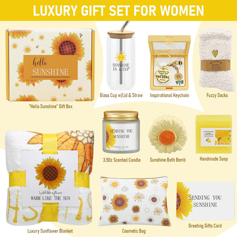 Wasocol sunflower blanket offers cozy warmth for relaxing evenings