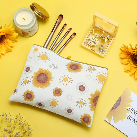 Wasocol sunflower keychain adds a cheerful accent to daily items