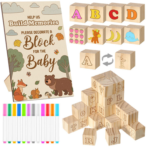 Watersay block game frame sign ready for interactive play.