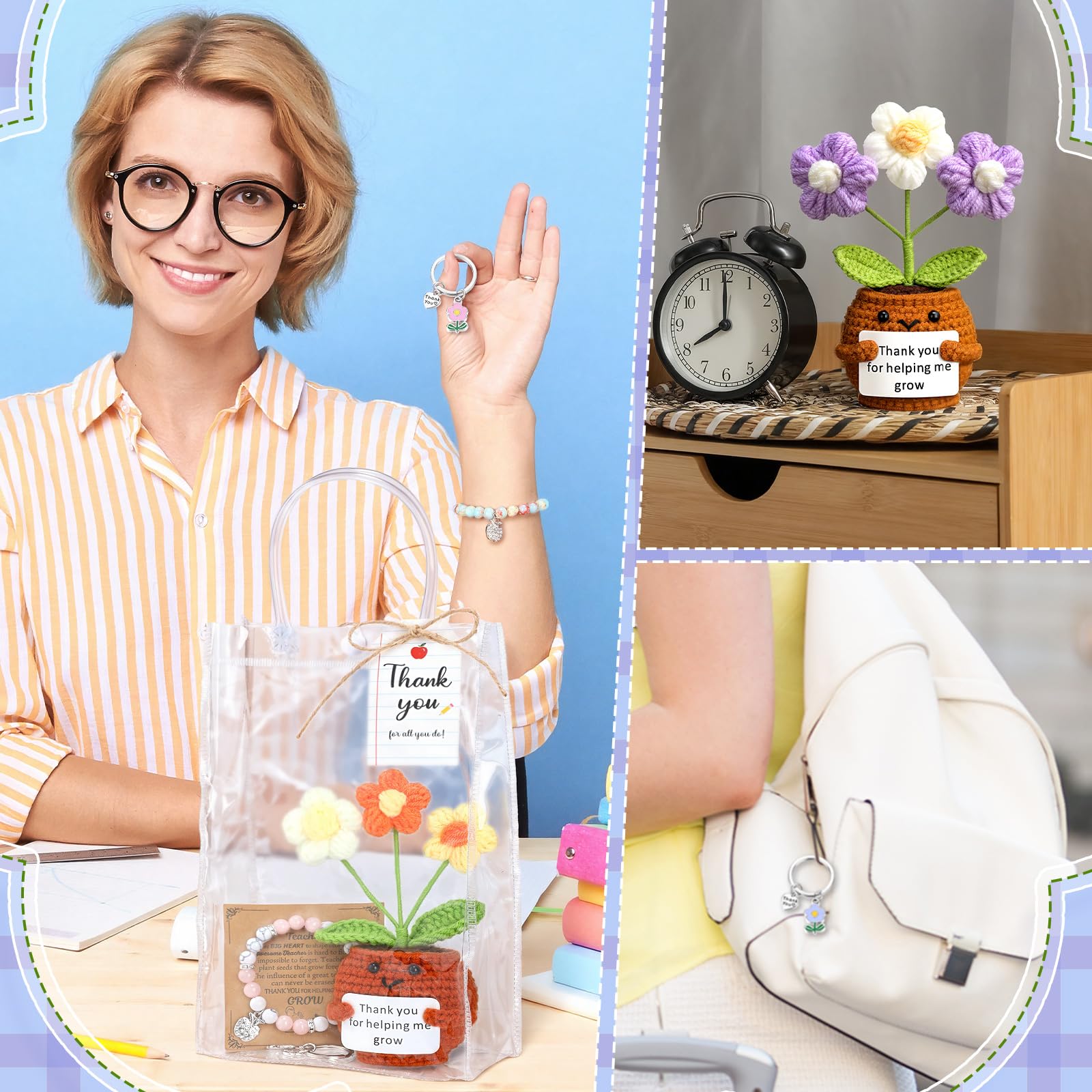 Wavwavw clear gift bags, compact packaging protects contents