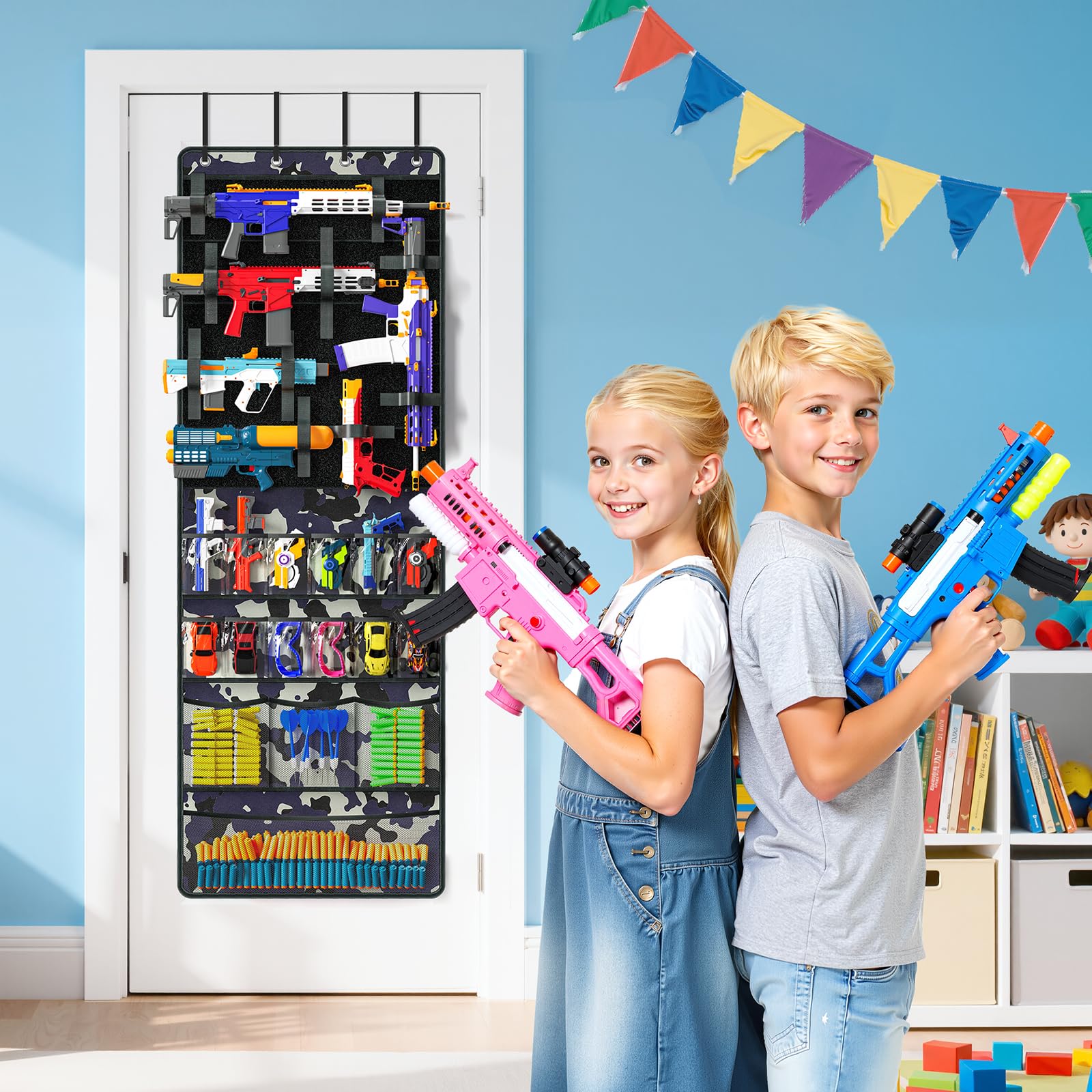 Wawocs durable nonwoven fabric ensures long-lasting toy organization in kid spaces.