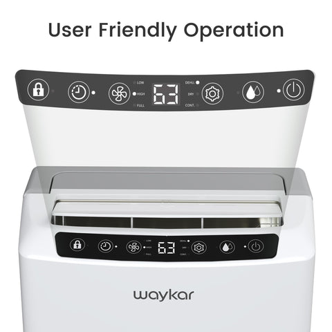 Waykar detachable washable filter for easy maintenance