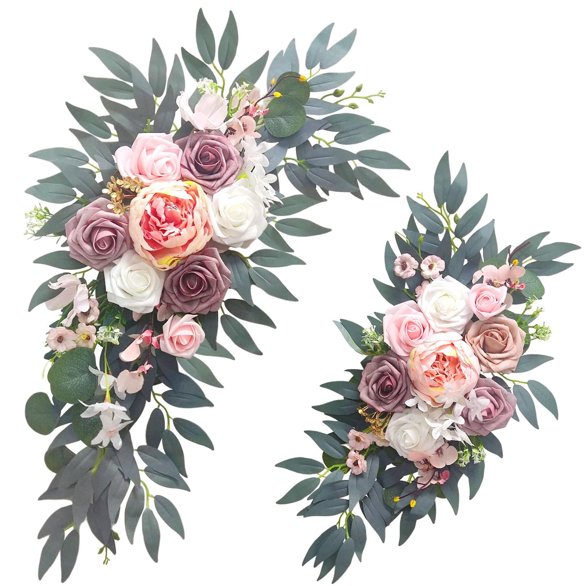 WAYNHUI wedding arch flowers large bloom adds dramatic focal point for arches.