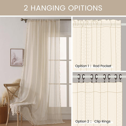 WAZZIO machine-washable curtains stay plush after cold-water washing