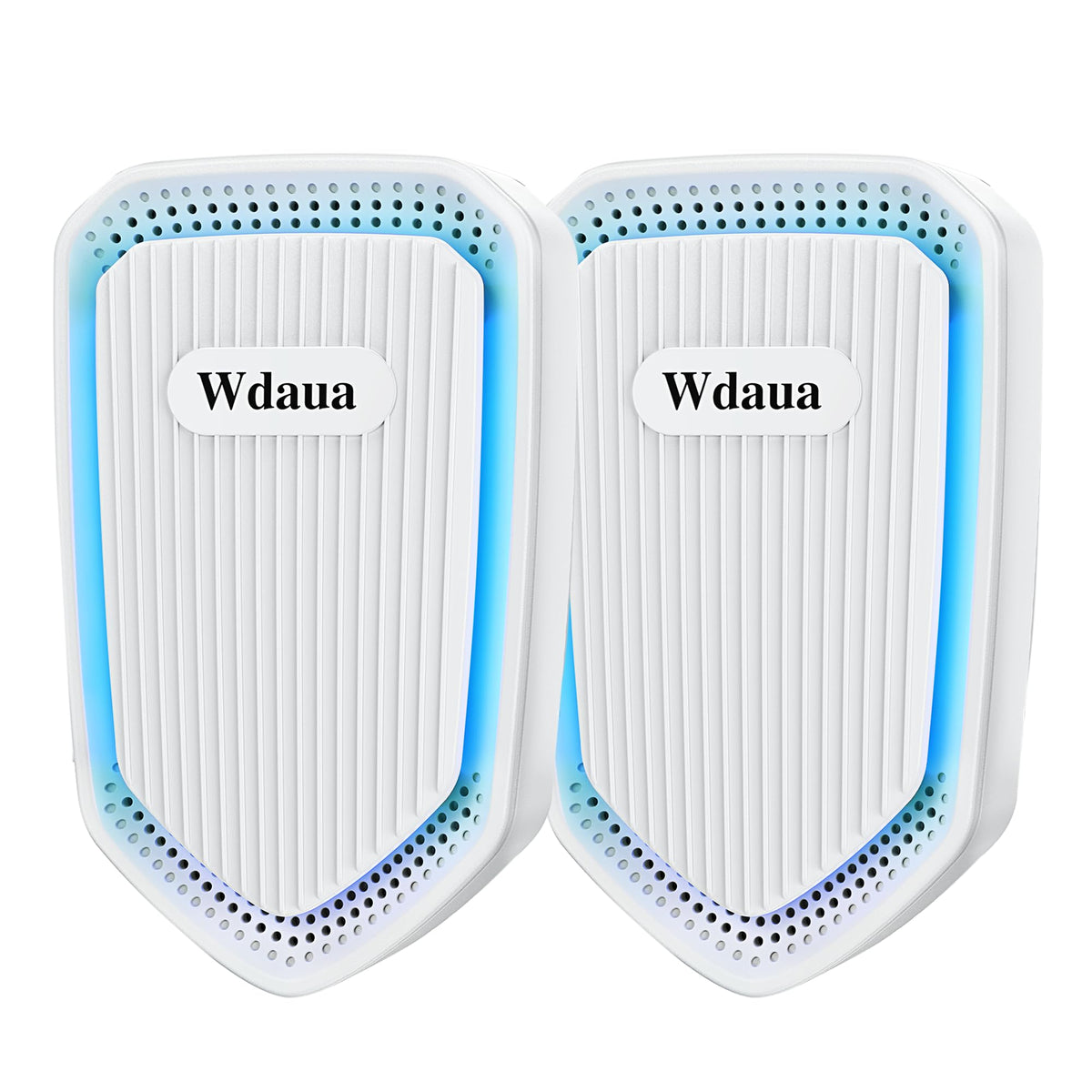 Wdaua air ionizers front view shows compact plug-in design for small spaces.