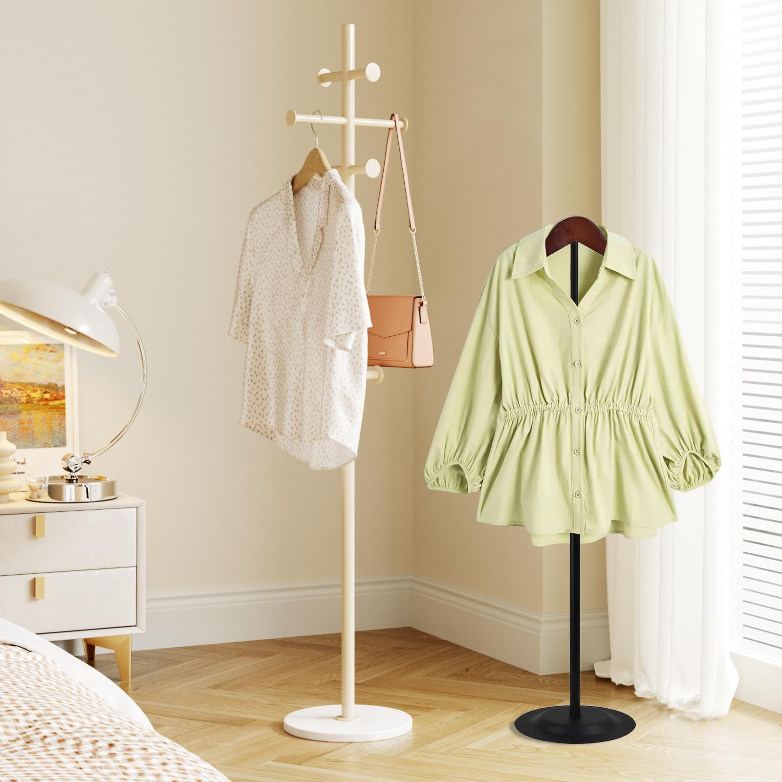 WDBG retail store display setup proves versatile for shirts, jackets, and dresses.