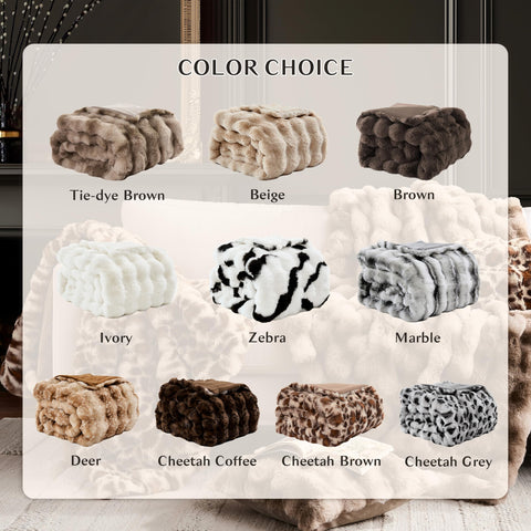 WDCOZY Deer Fawn bubble throw gift-ready presentation for holidays