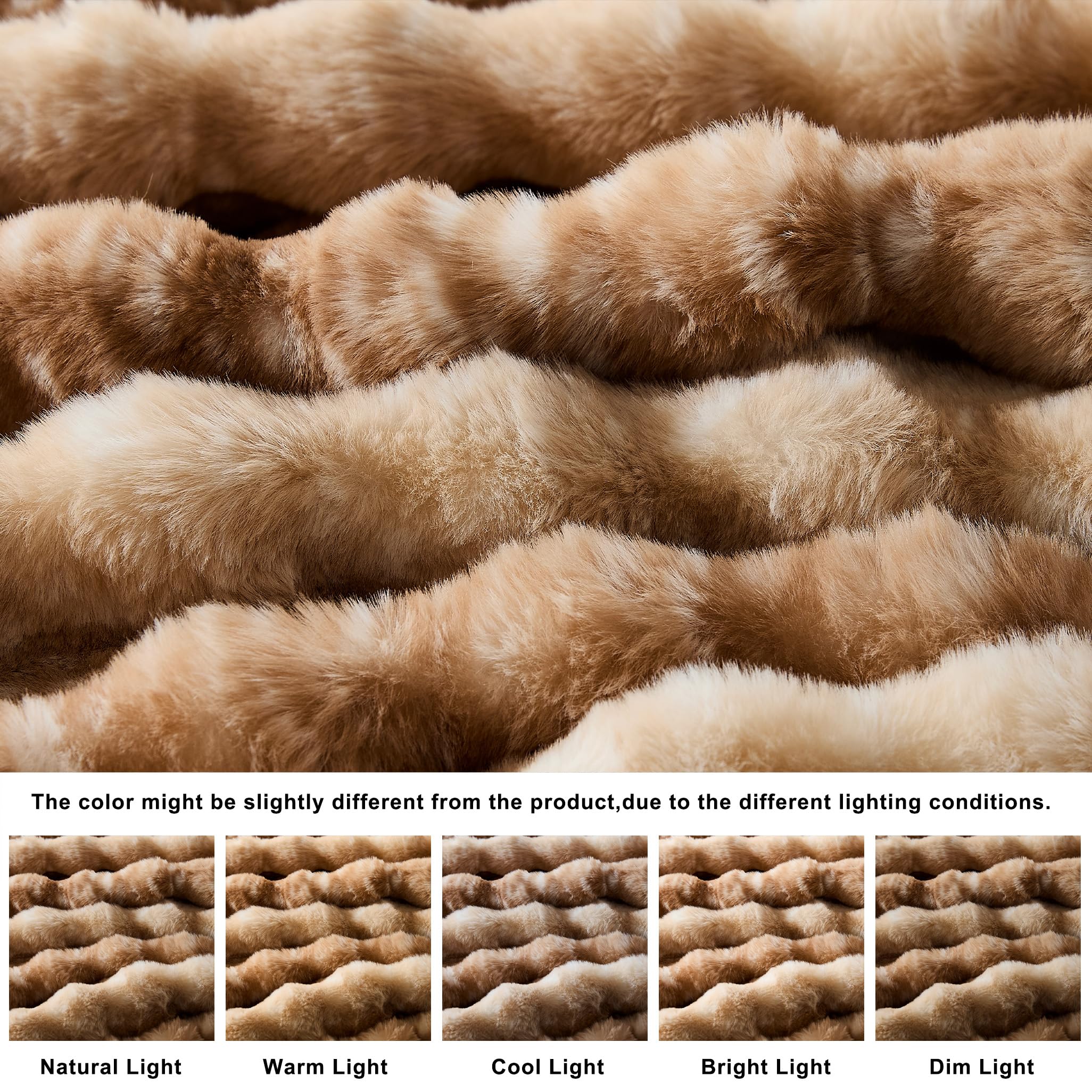 WDCOZY Deer Fawn bubble throw on sofa for cozy living room appeal