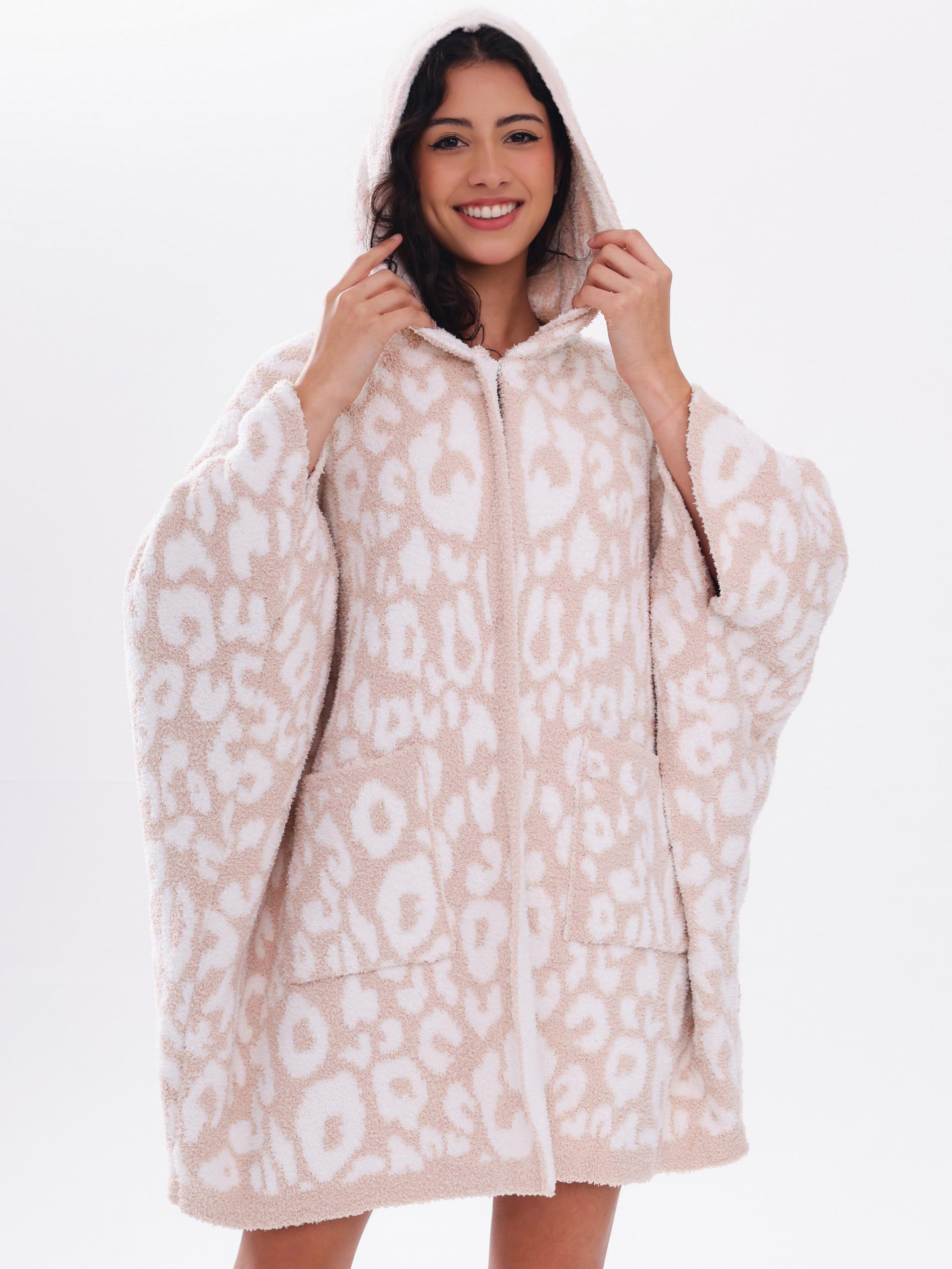 WDCOZY leopard front pockets for hands and essentials