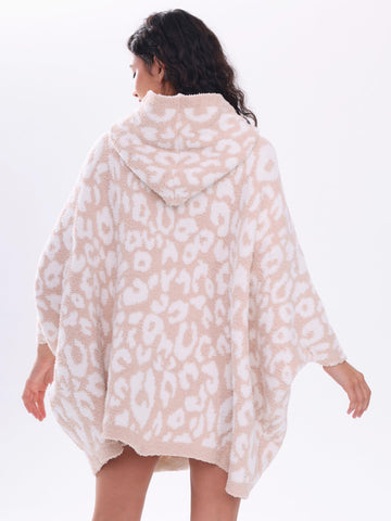 WDCOZY leopard holiday party wrap blends style and warmth