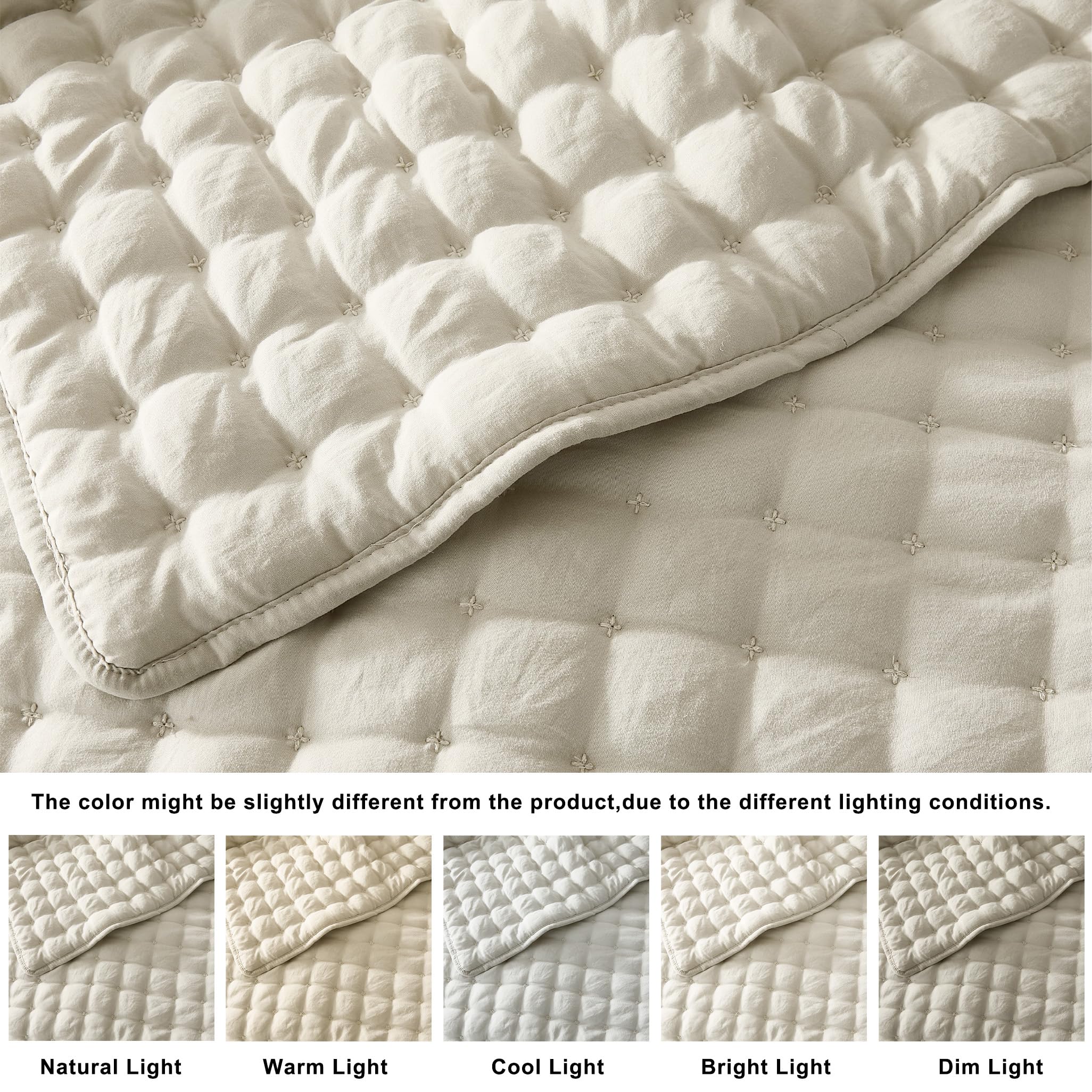 WDCOZY pillow sham 20x26 complements the quilt with coordinated styling.