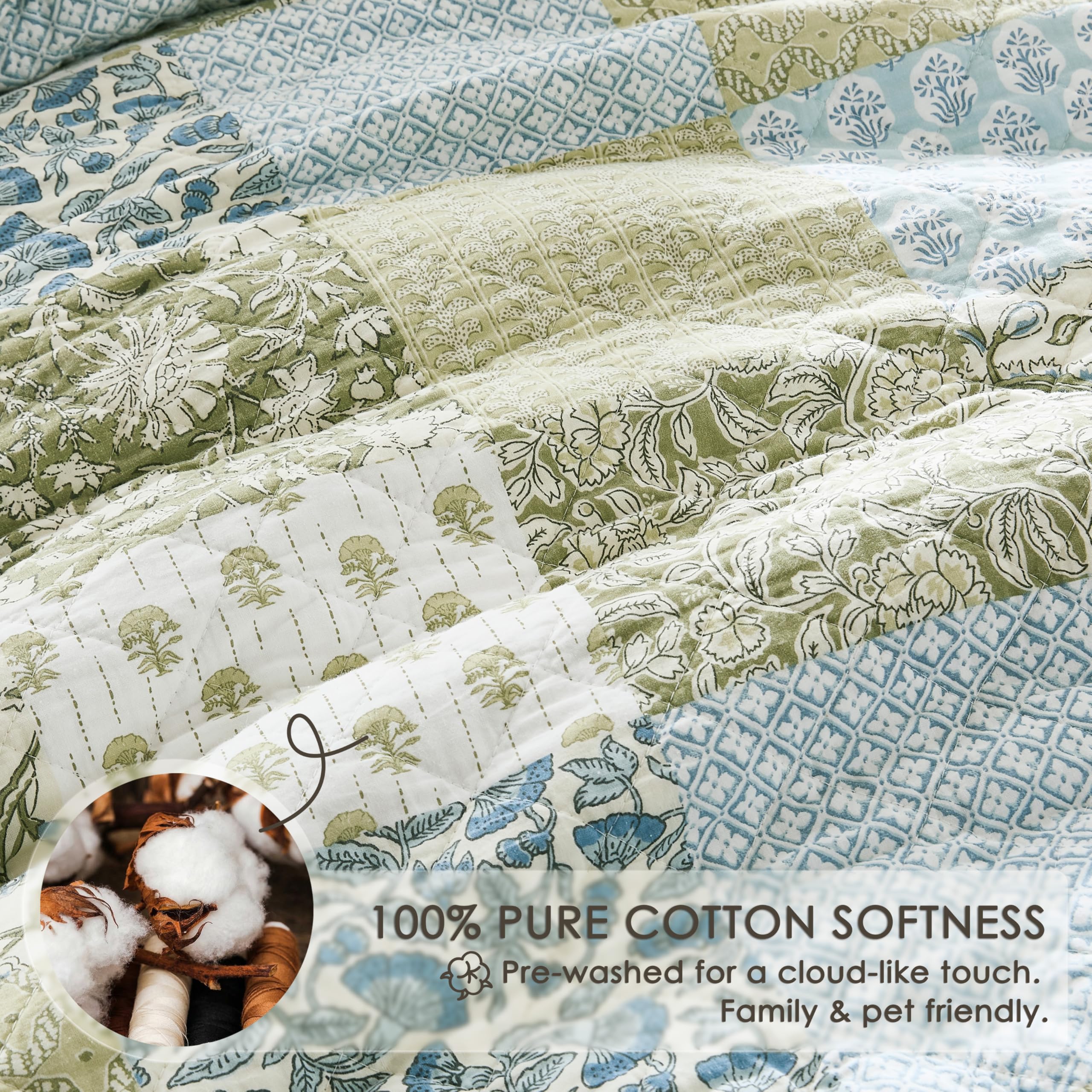 WDCOZY pillow shams 20x26 create coordinated, hotel-like bed styling