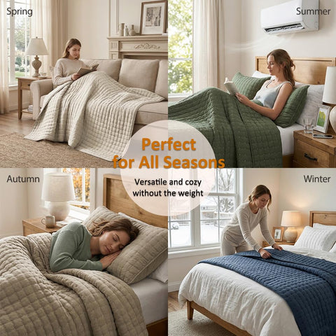 WDCOZY soft-brushed polyester texture suggests cloud-like coziness.