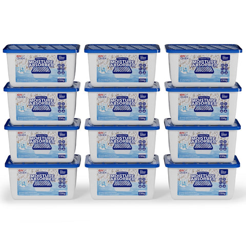 We Choice moisture absorber box front demonstrates compact design for fast humidity control.