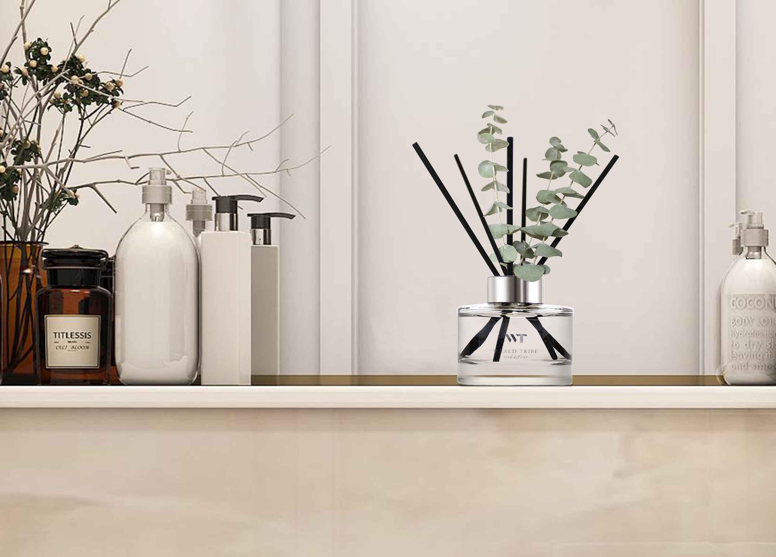 WEALD TRIBE Decorative flower bouquet adds natural elegance to shelves and desks