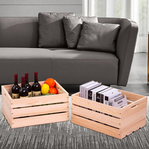WEASATRY pine-fragrance crate aromas enhance rooms while storing items.