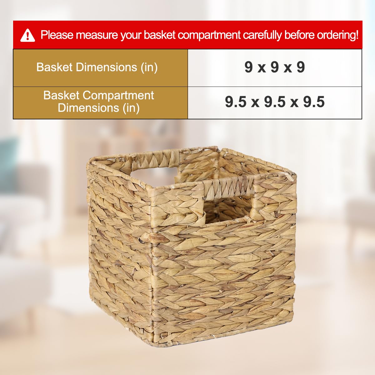 WEAVELYRICS foldable woven basket fits compact spaces with ease.