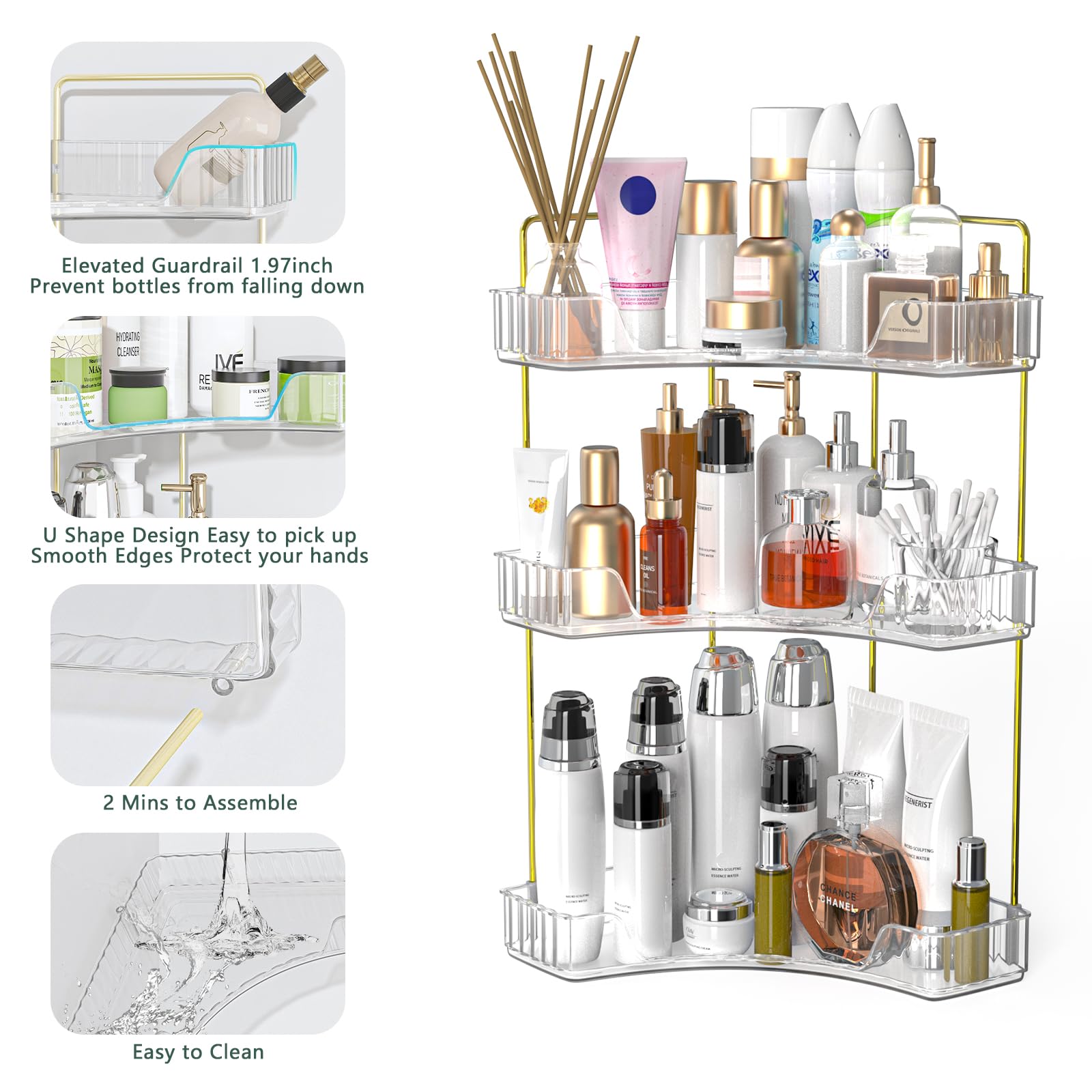Webetop compact corner unit fits small bathrooms and desks