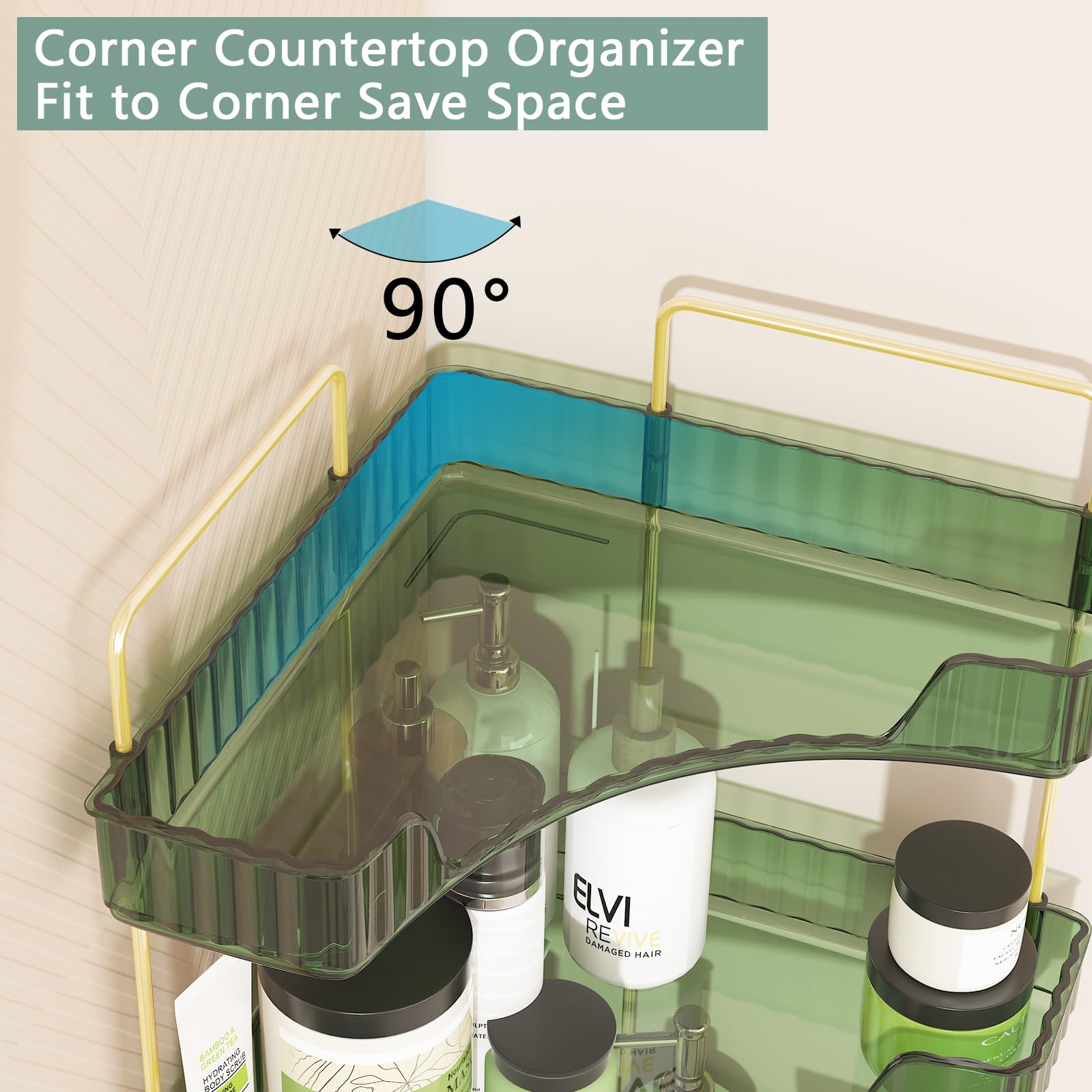Webetop versatile storage for bathroom, vanity, or kitchen