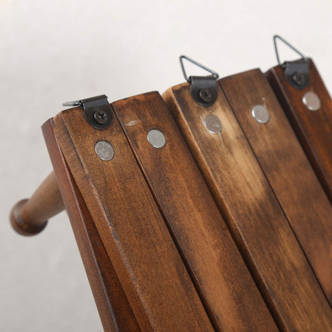 WEBI long wood peg detail highlighting secure item support