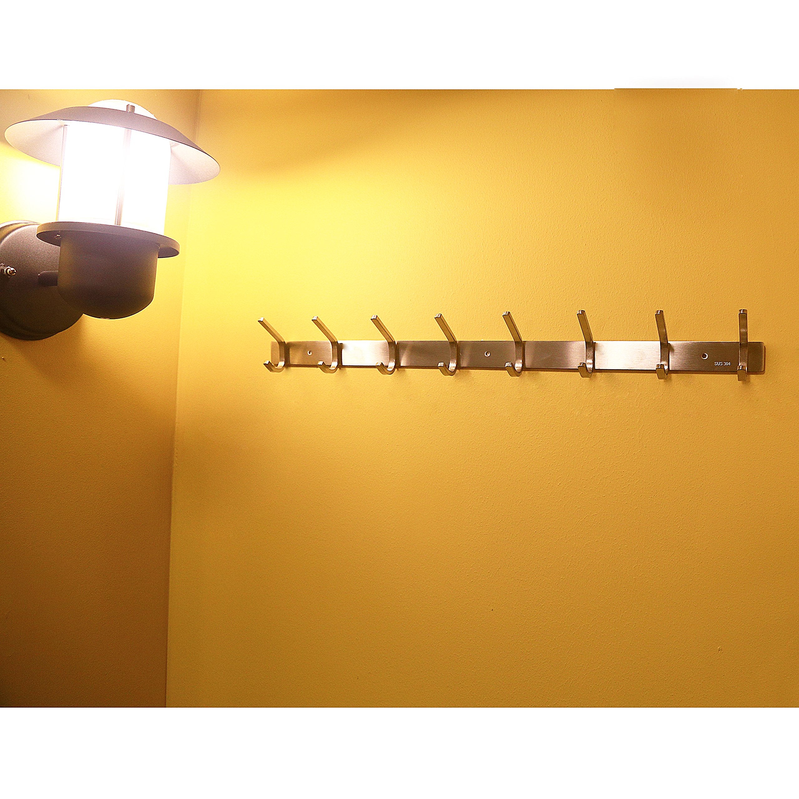 Webi compact wall-mount rack suitable for foyers and small spaces
