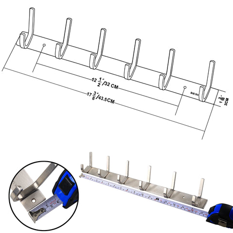 Webi sleek towel and coat rack ready for daily use