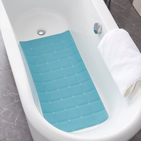 Webos mat features large drain holes for quick drying