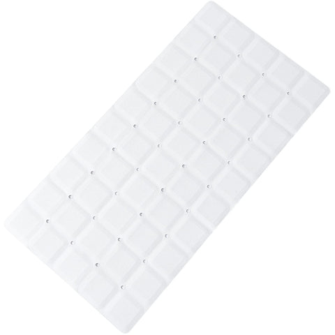 Webos jumbo foldable bathtub mat covers large tub for safer baths