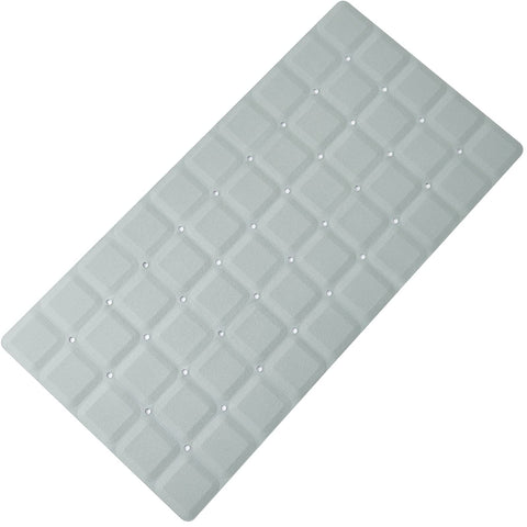 Webos jumbo foldable bathtub mat covers large tubs for safer bathing