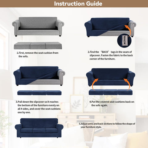 WEERRW large size fits 78-94 inch sofas