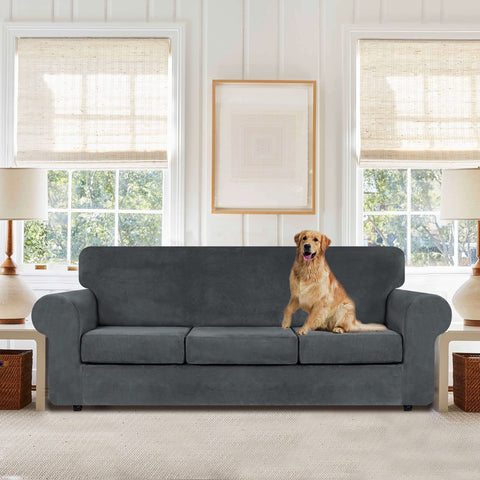 WEERRW non-slip elastic bottom keeps slipcover in place during use
