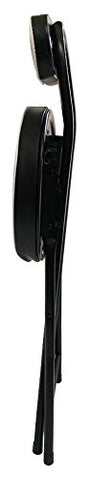 Wee's Beyond Cushioned Folding Stool folded flat for easy storage and quick setup.