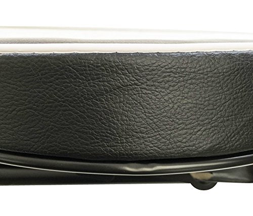 Wee's Beyond Cushioned Folding Stool supports guitar practice sessions with portable comfort.