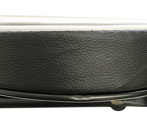 Wee's Beyond Cushioned Folding Stool supports guitar practice sessions with portable comfort.
