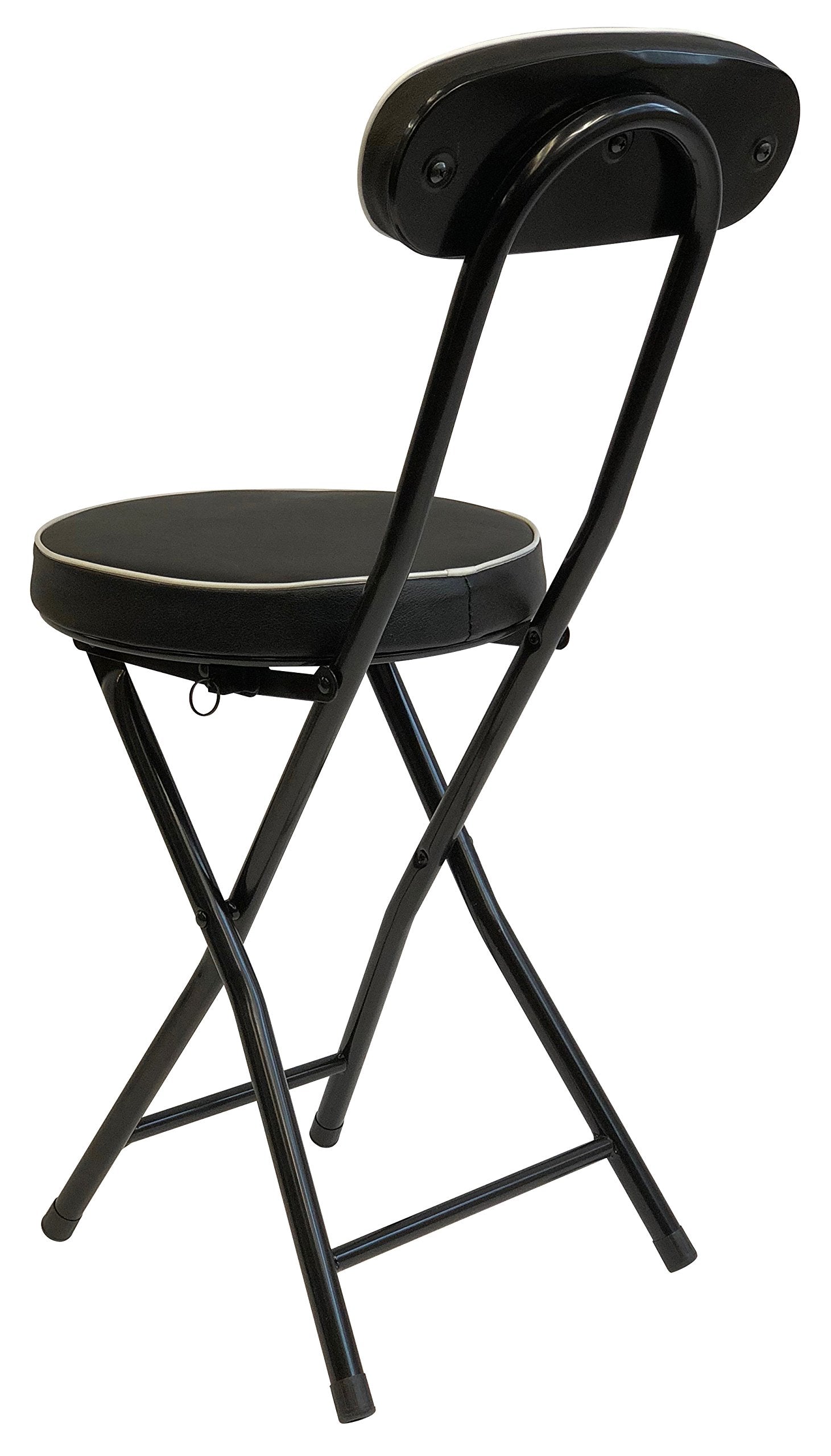 Wee's Beyond Cushioned Folding Stool suitable for indoor and outdoor seating anywhere.