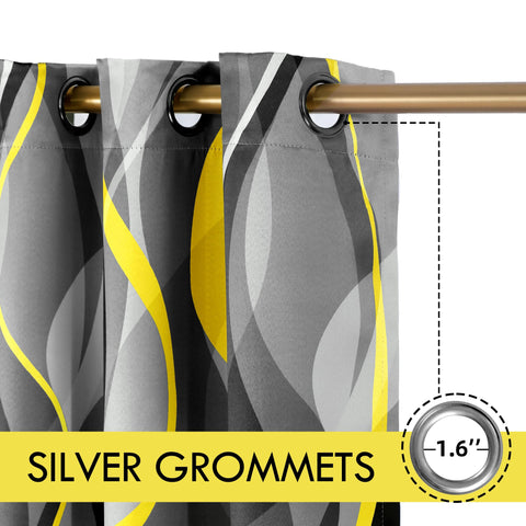 Weesire machine washable curtains stay wrinkle-free for daily use