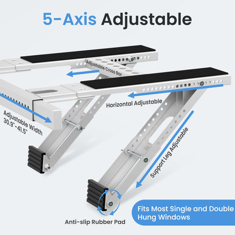 WEETALL bubble level included for precise indoor installation and proper drainage