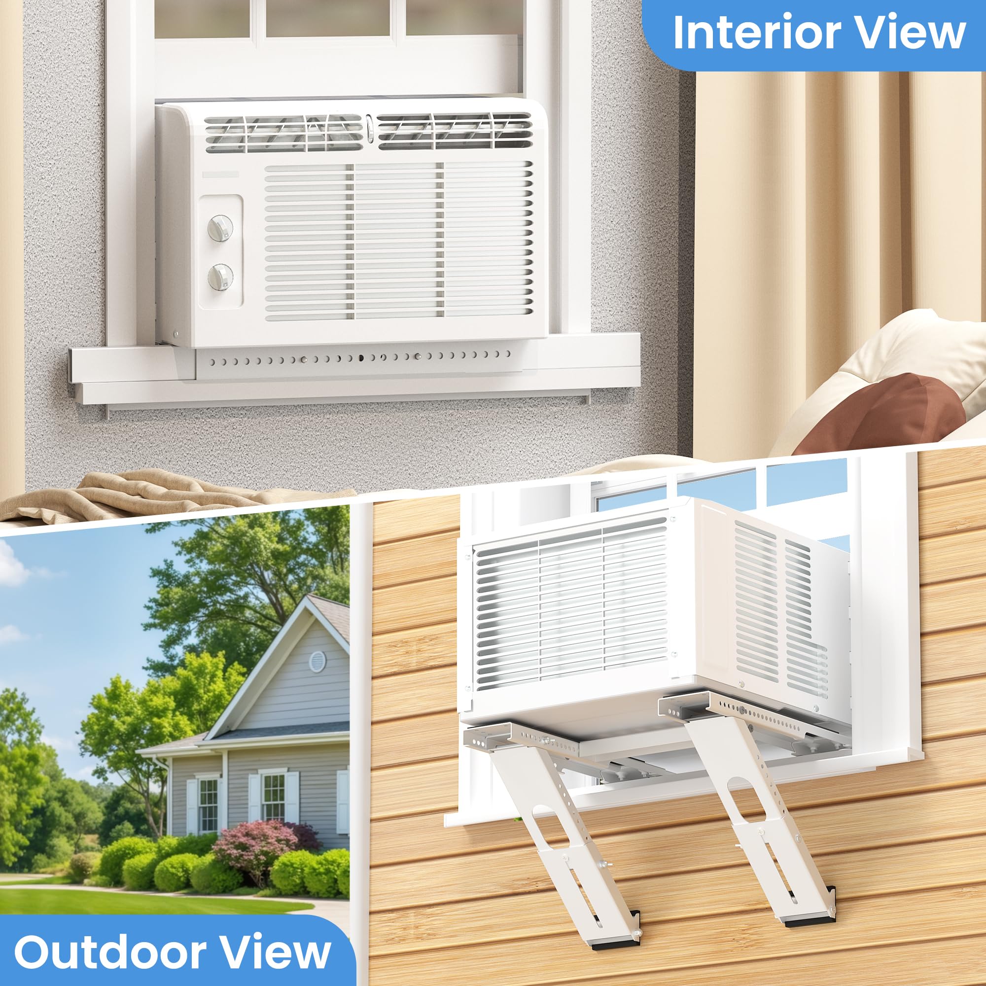 WEETALL no drill bracket enables secure installation without wall damage