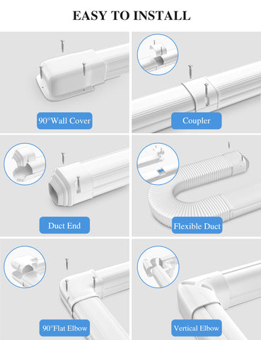 WEETALL compatible with most ductless mini-split systems for versatile use.