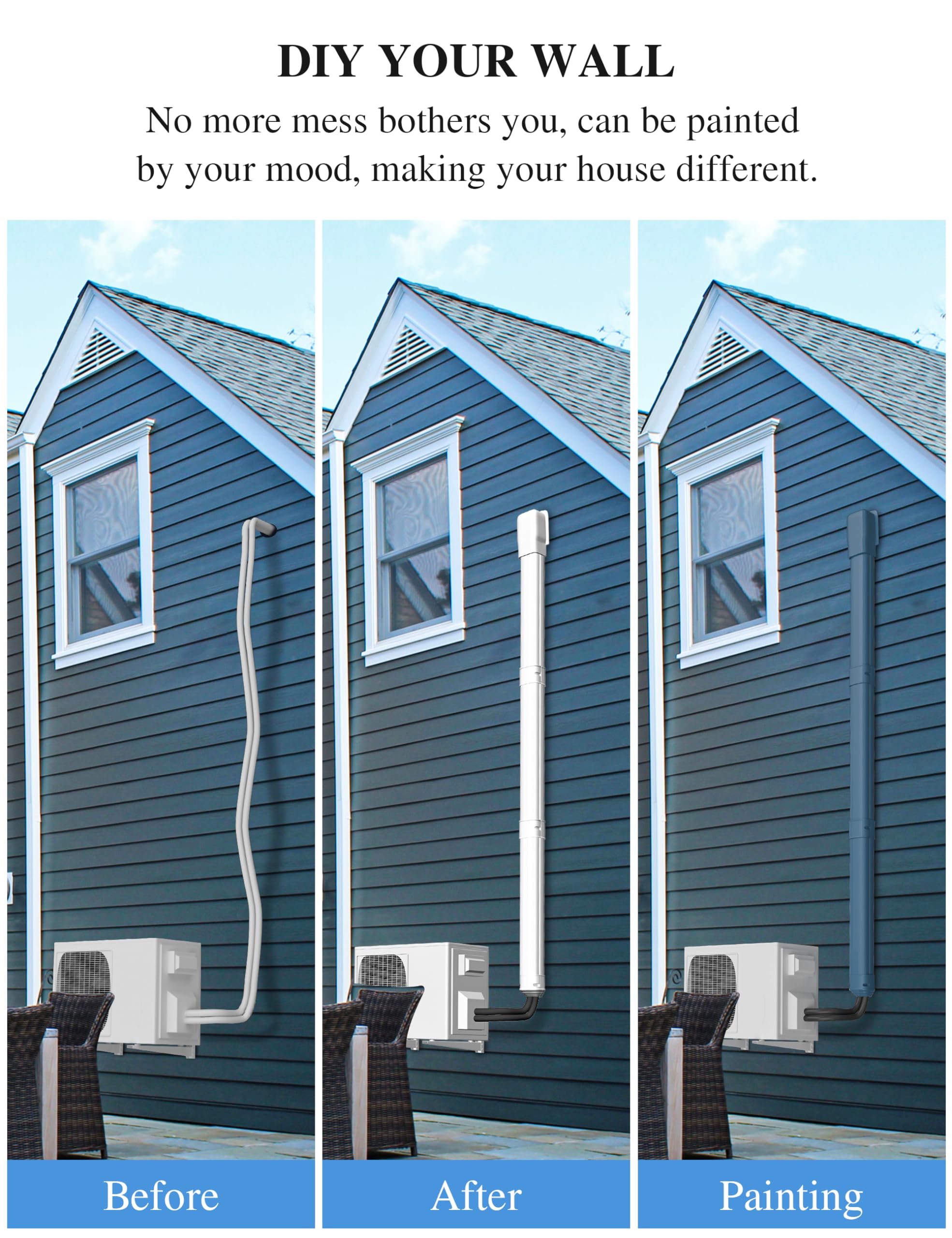 WEETALL easy DIY installation kit enabling fast, tool-friendly mini-split coverage.