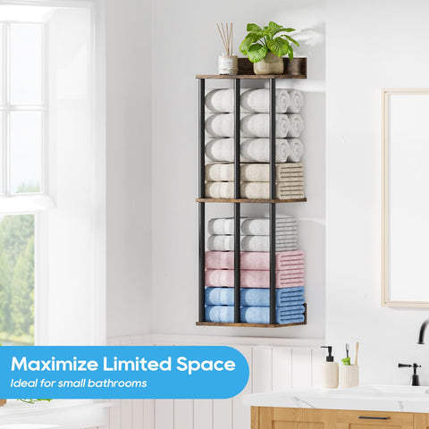 WeGXY towel rack easy to clean with damp cloth for maintenance