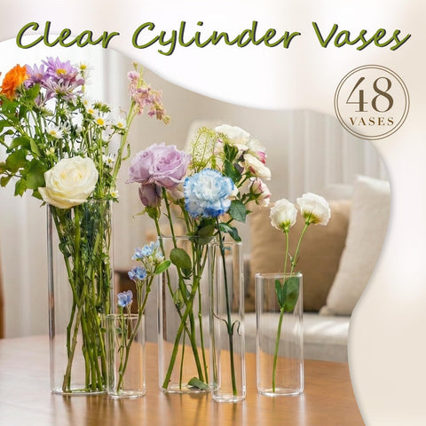 Wehomai multi-size vases enable layered centerpieces and seasonal styling